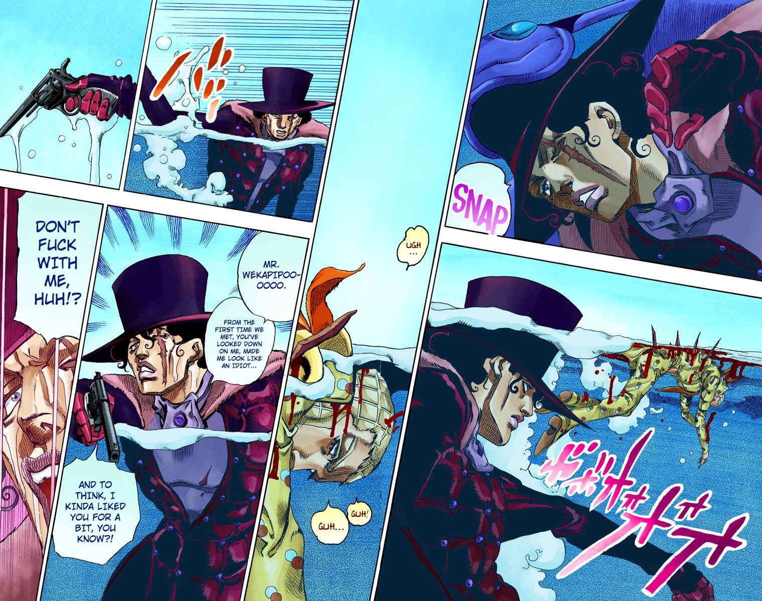Page 42 Chapter 62 JoJos Bizarre Adventure, Part 7: Steel Ball Run (Official Colored)