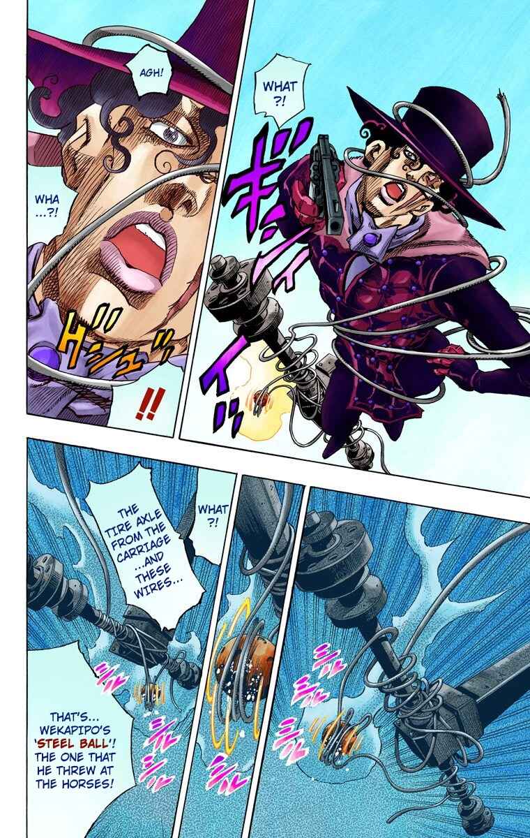 Page 45 Chapter 62 JoJos Bizarre Adventure, Part 7: Steel Ball Run (Official Colored)