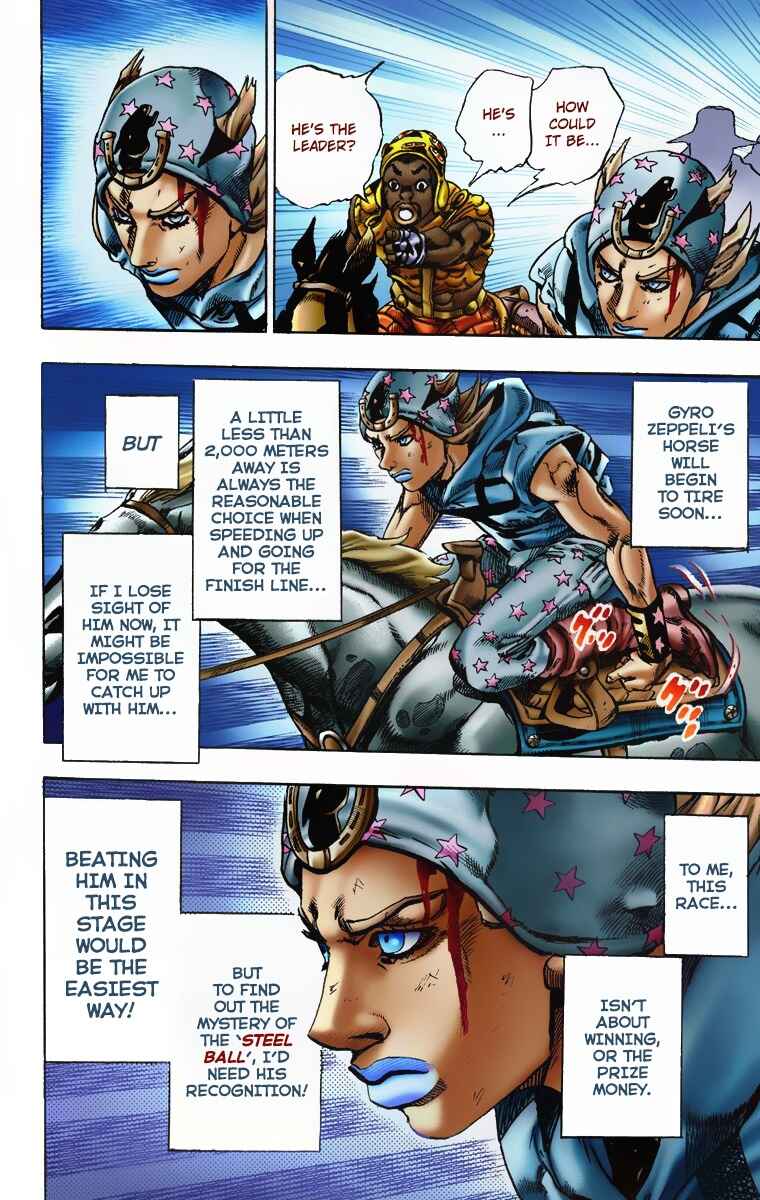 Page 16 Chapter 7 JoJos Bizarre Adventure, Part 7: Steel Ball Run (Official Colored)
