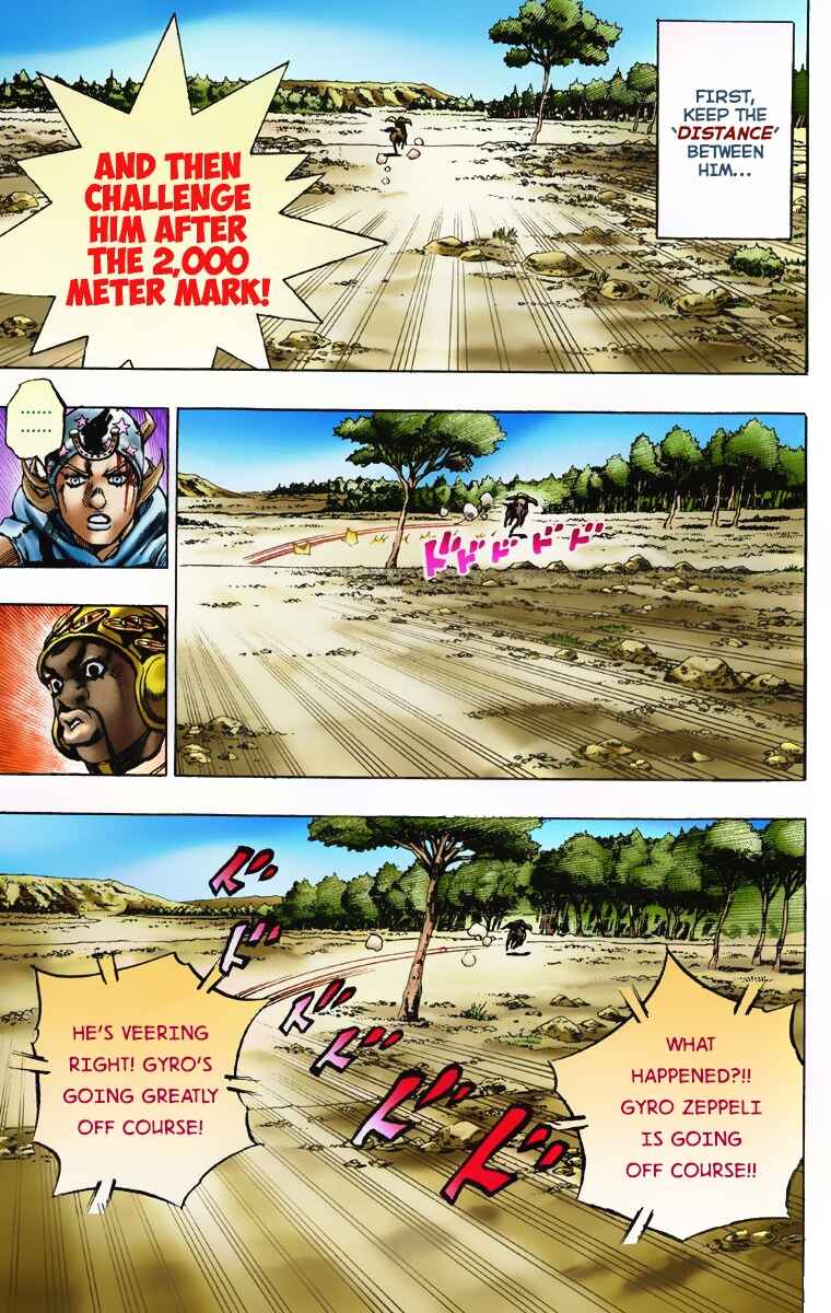 Page 17 Chapter 7 JoJos Bizarre Adventure, Part 7: Steel Ball Run (Official Colored)