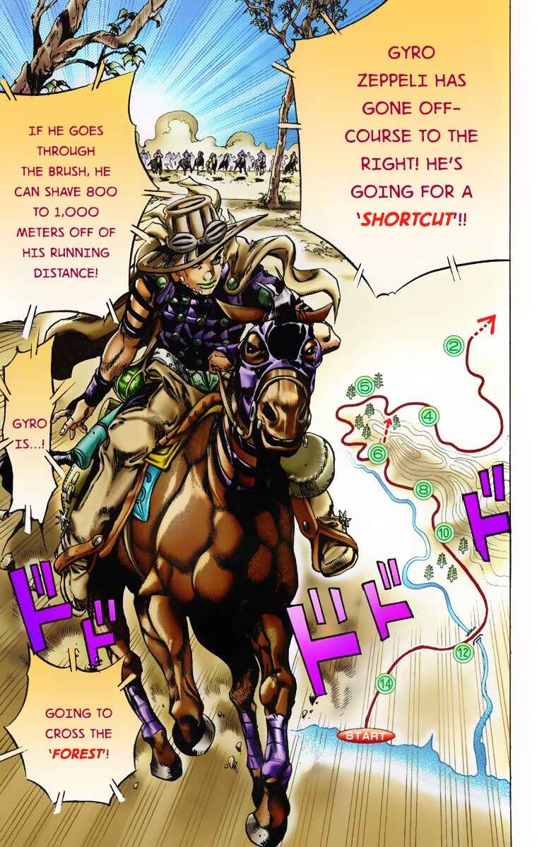 Page 19 Chapter 7 JoJos Bizarre Adventure, Part 7: Steel Ball Run (Official Colored)