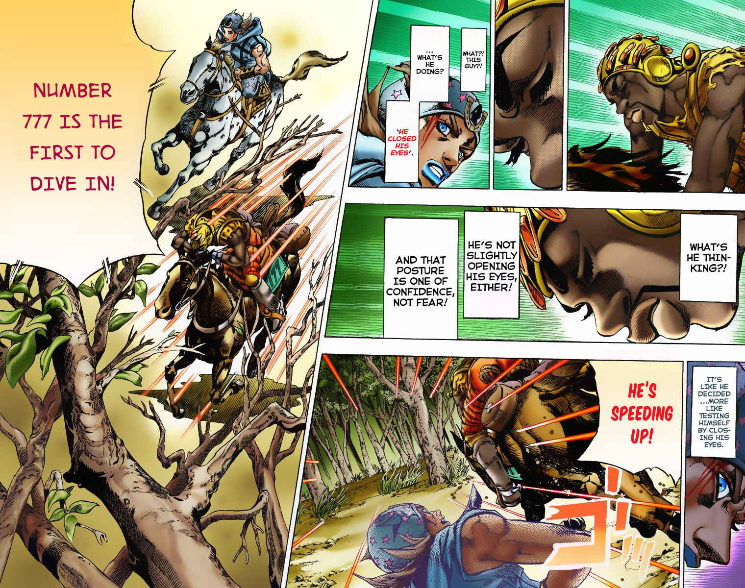 Page 24 Chapter 7 JoJos Bizarre Adventure, Part 7: Steel Ball Run (Official Colored)
