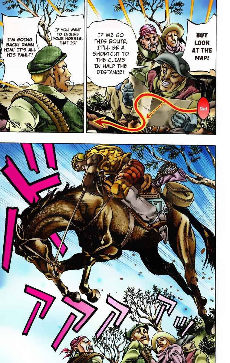 Page 9 Chapter 7 JoJos Bizarre Adventure, Part 7: Steel Ball Run (Official Colored)
