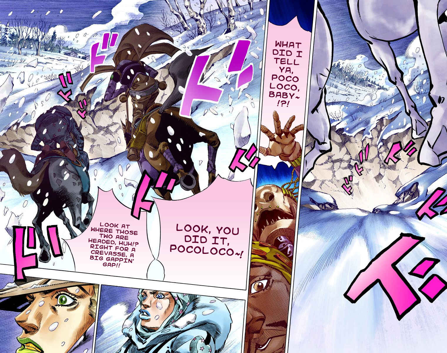 Page 16 Chapter 55 JoJos Bizarre Adventure, Part 7: Steel Ball Run (Official Colored)