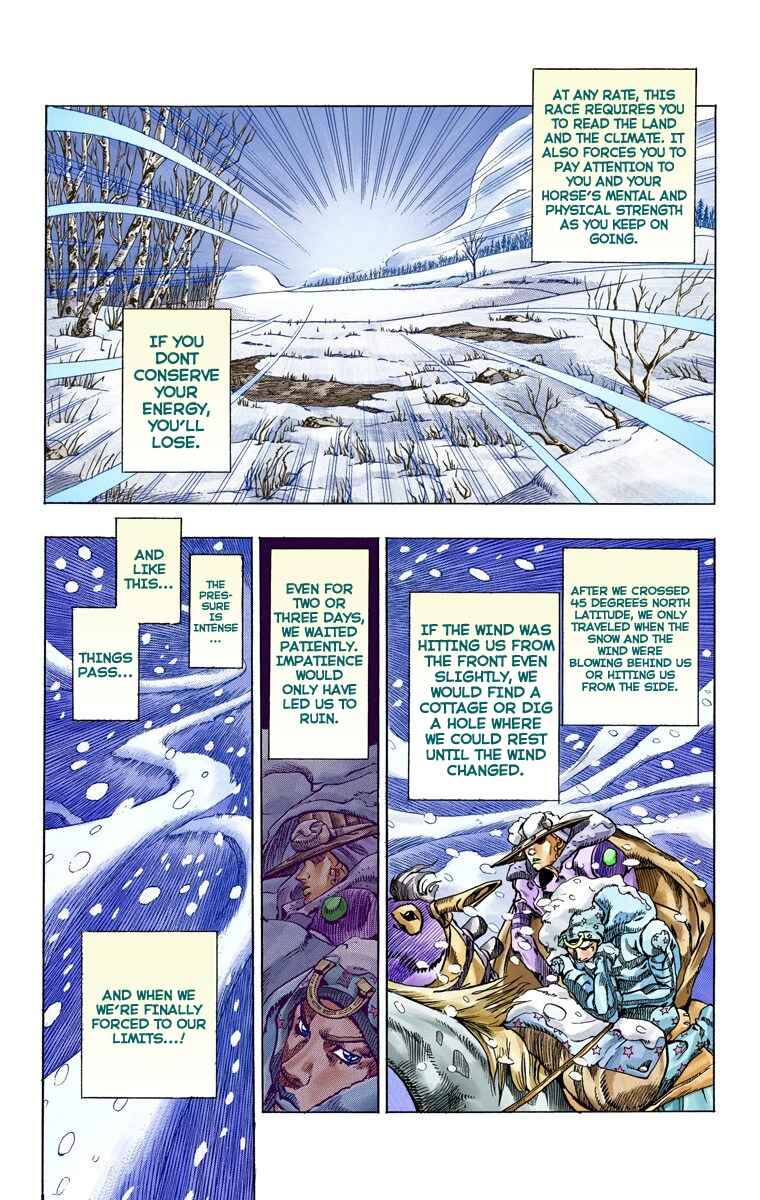 Page 8 Chapter 55 JoJos Bizarre Adventure, Part 7: Steel Ball Run (Official Colored)