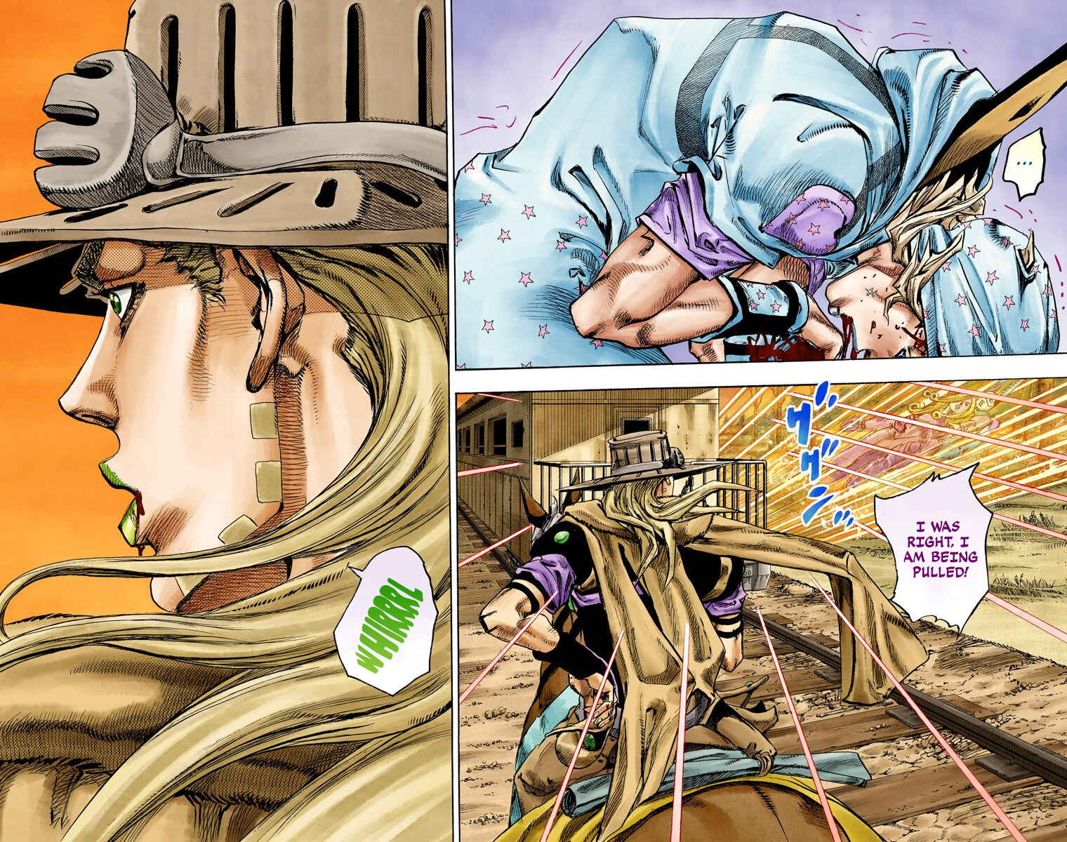 Page 17 Chapter 81 JoJos Bizarre Adventure, Part 7: Steel Ball Run (Official Colored)