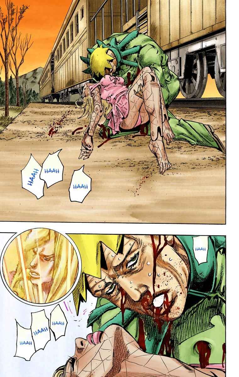 Page 19 Chapter 81 JoJos Bizarre Adventure, Part 7: Steel Ball Run (Official Colored)