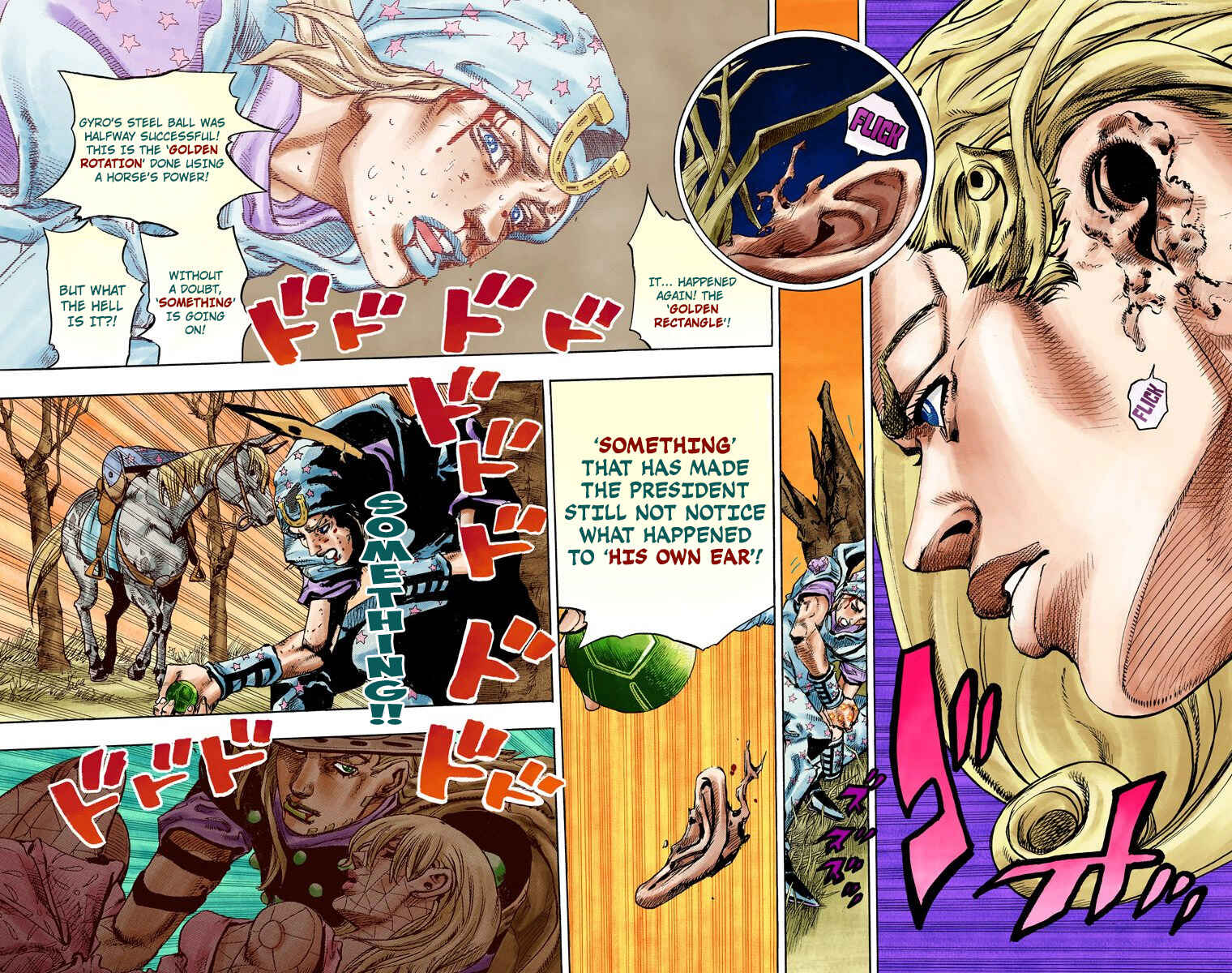 Page 37 Chapter 81 JoJos Bizarre Adventure, Part 7: Steel Ball Run (Official Colored)