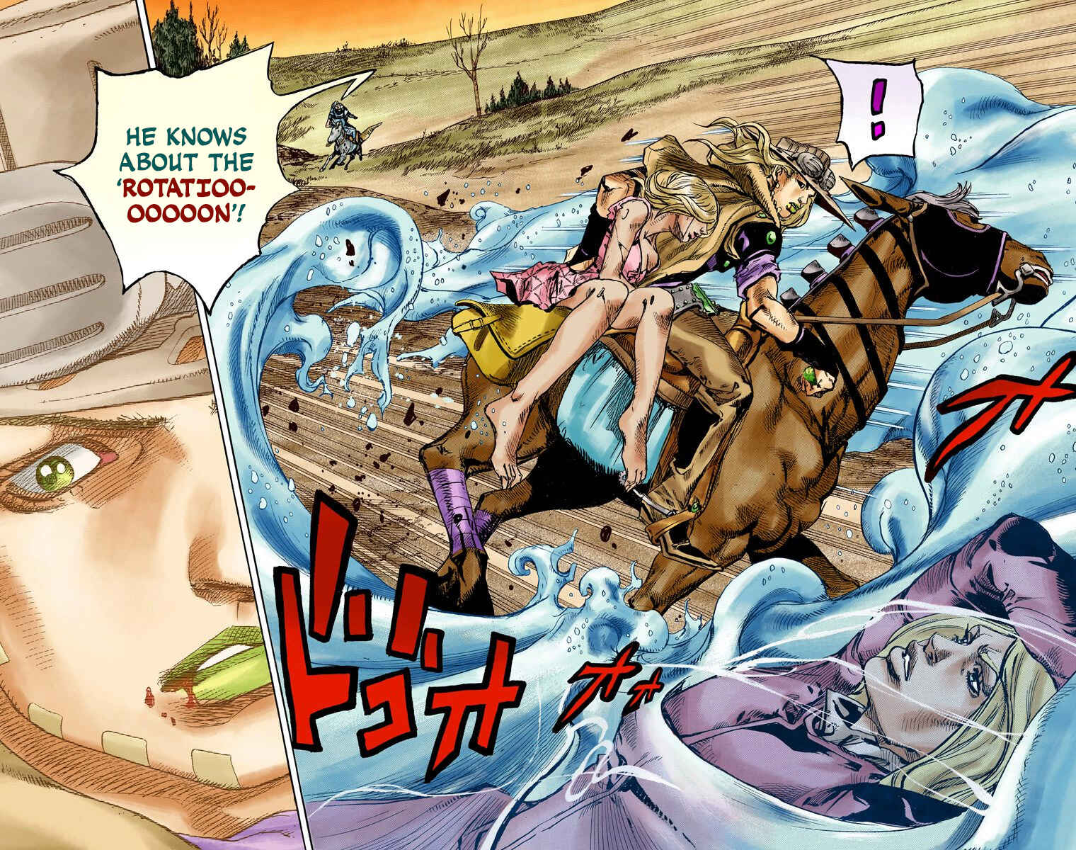 Page 10 Chapter 83 JoJos Bizarre Adventure, Part 7: Steel Ball Run (Official Colored)