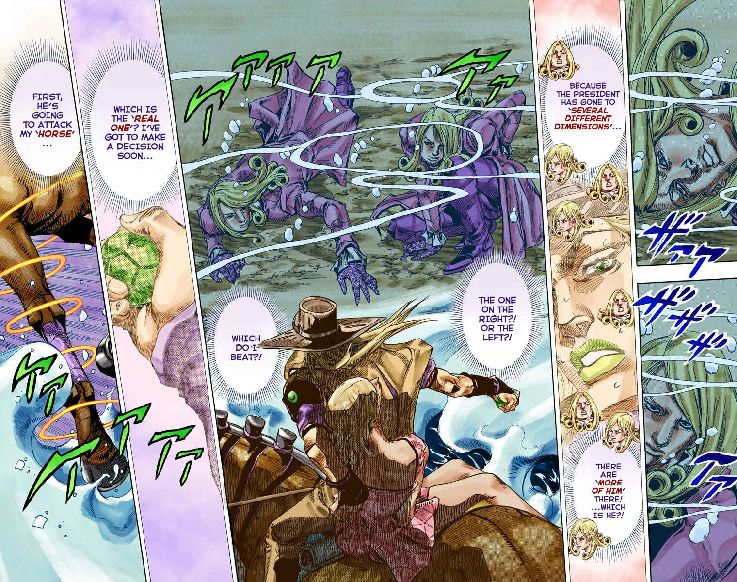 Page 12 Chapter 83 JoJos Bizarre Adventure, Part 7: Steel Ball Run (Official Colored)