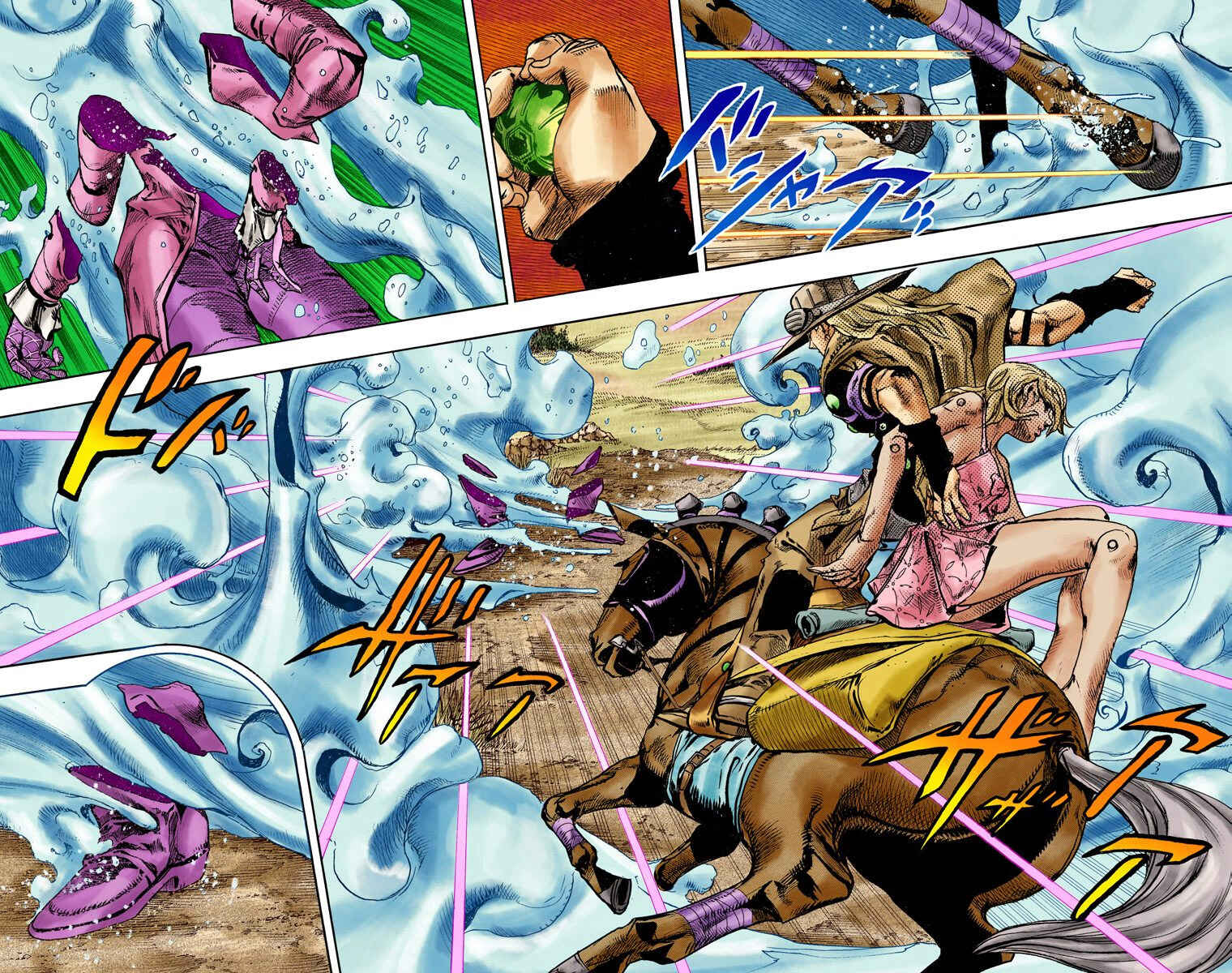 Page 6 Chapter 83 JoJos Bizarre Adventure, Part 7: Steel Ball Run (Official Colored)