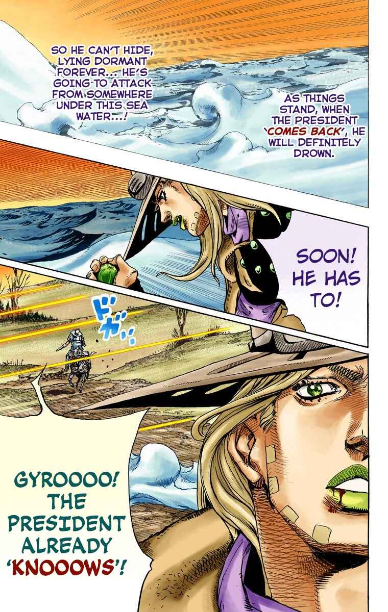 Page 9 Chapter 83 JoJos Bizarre Adventure, Part 7: Steel Ball Run (Official Colored)