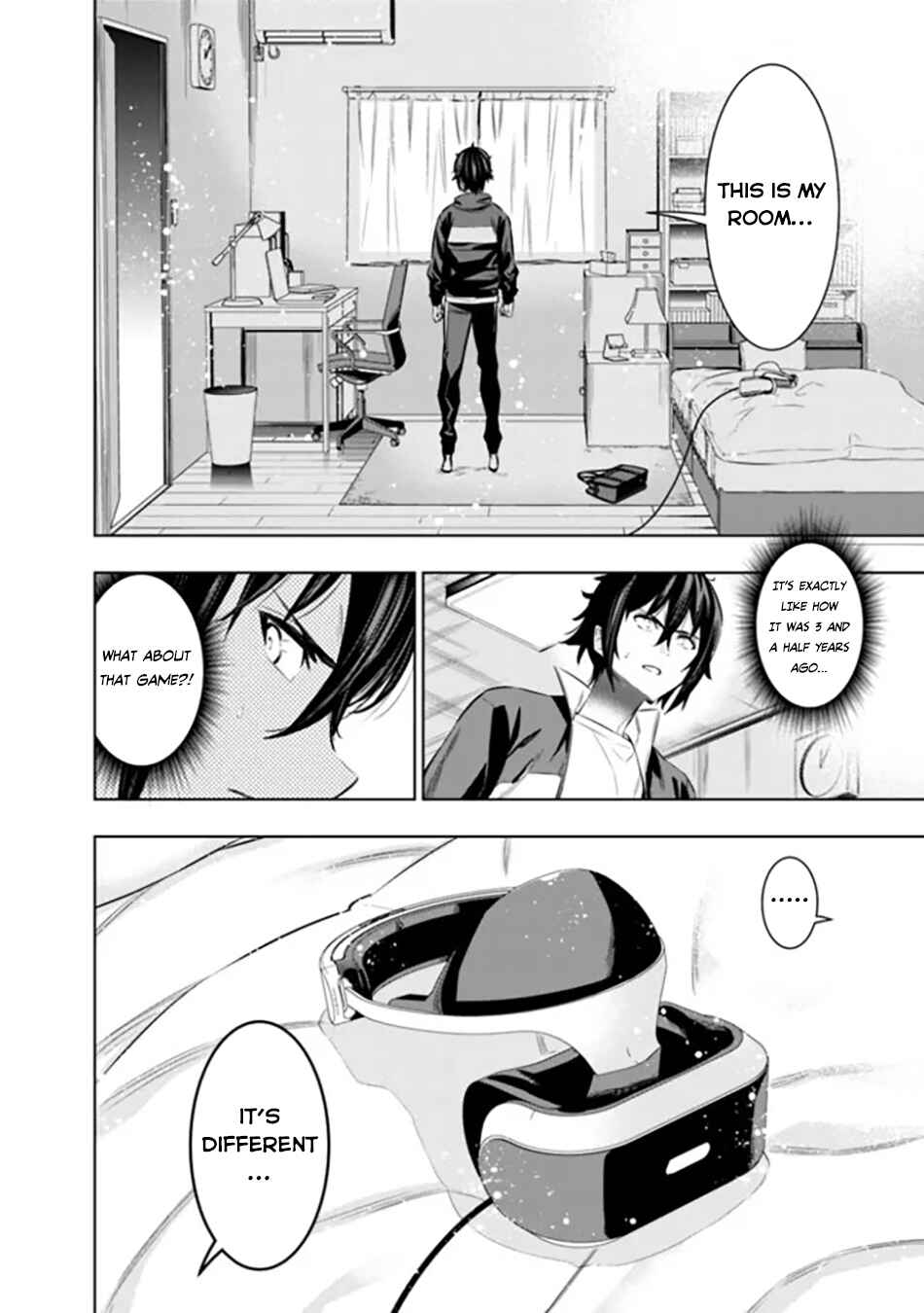 Page 5 Chapter 2 Logout Shita no wa VRMMO Janaku Honmono no Isekai deshita ~Genjitsu ni Modotte no Status ga Kowareteiru Ken~