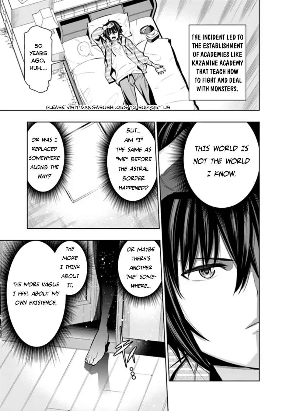 Page 16 Chapter 5 Logout Shita no wa VRMMO Janaku Honmono no Isekai deshita ~Genjitsu ni Modotte no Status ga Kowareteiru Ken~