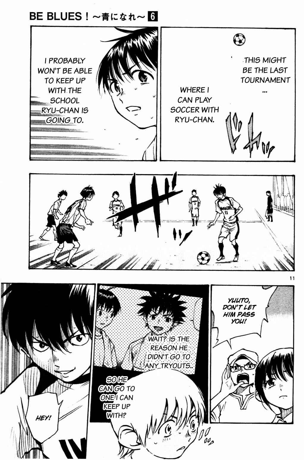 Page 11 Chapter 49 BE BLUES ~Ao ni Nare~
