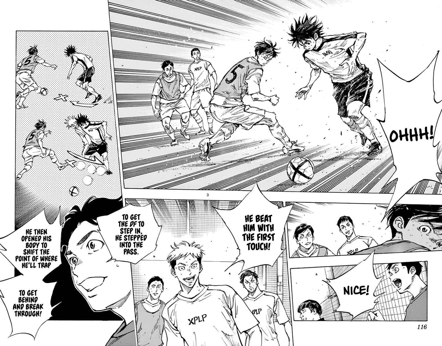Page 3 Chapter 386 BE BLUES ~Ao ni Nare~