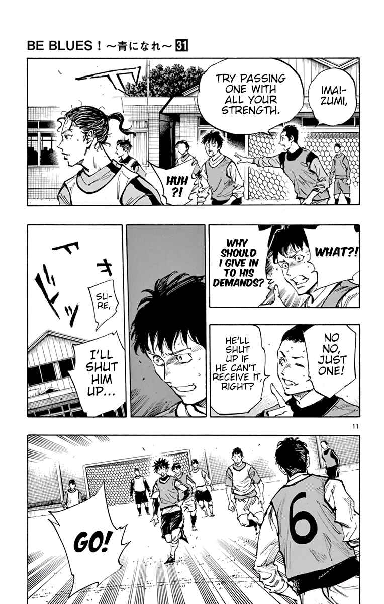 Page 11 Chapter 302 BE BLUES ~Ao ni Nare~
