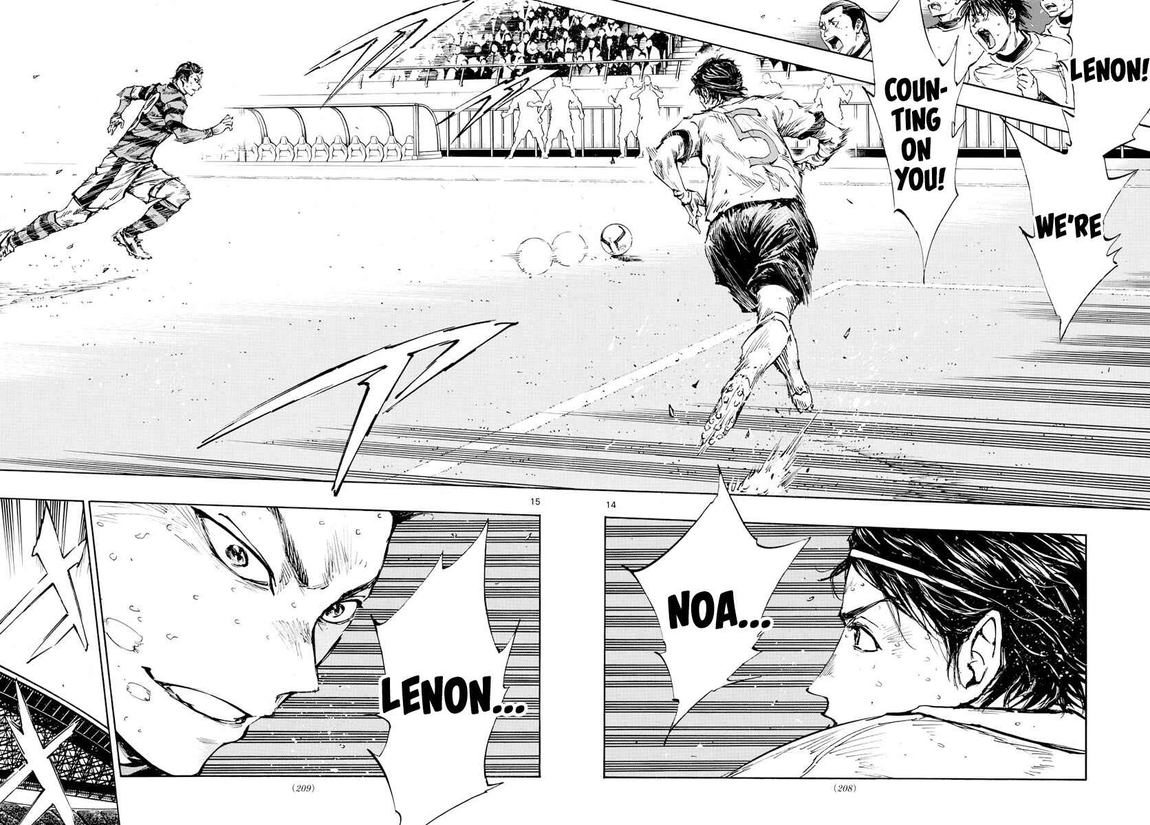 Page 14 Chapter 450 BE BLUES ~Ao ni Nare~
