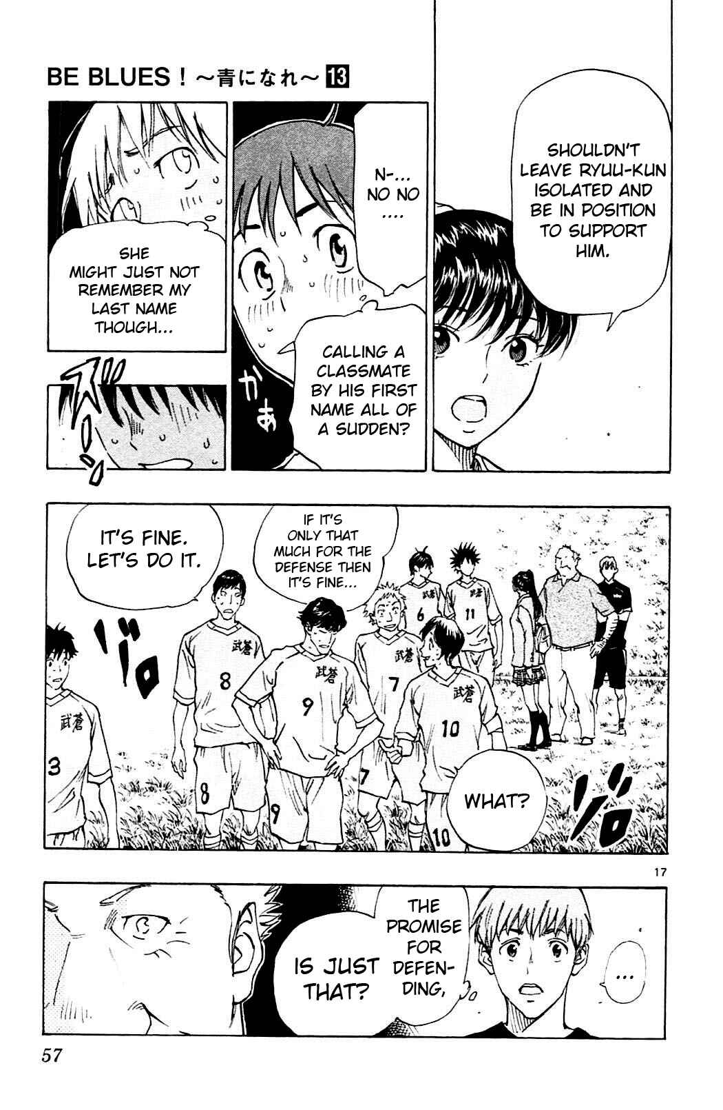 Page 16 Chapter 120 BE BLUES ~Ao ni Nare~