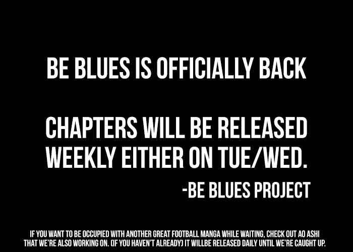 Page 1 Chapter 416 BE BLUES ~Ao ni Nare~