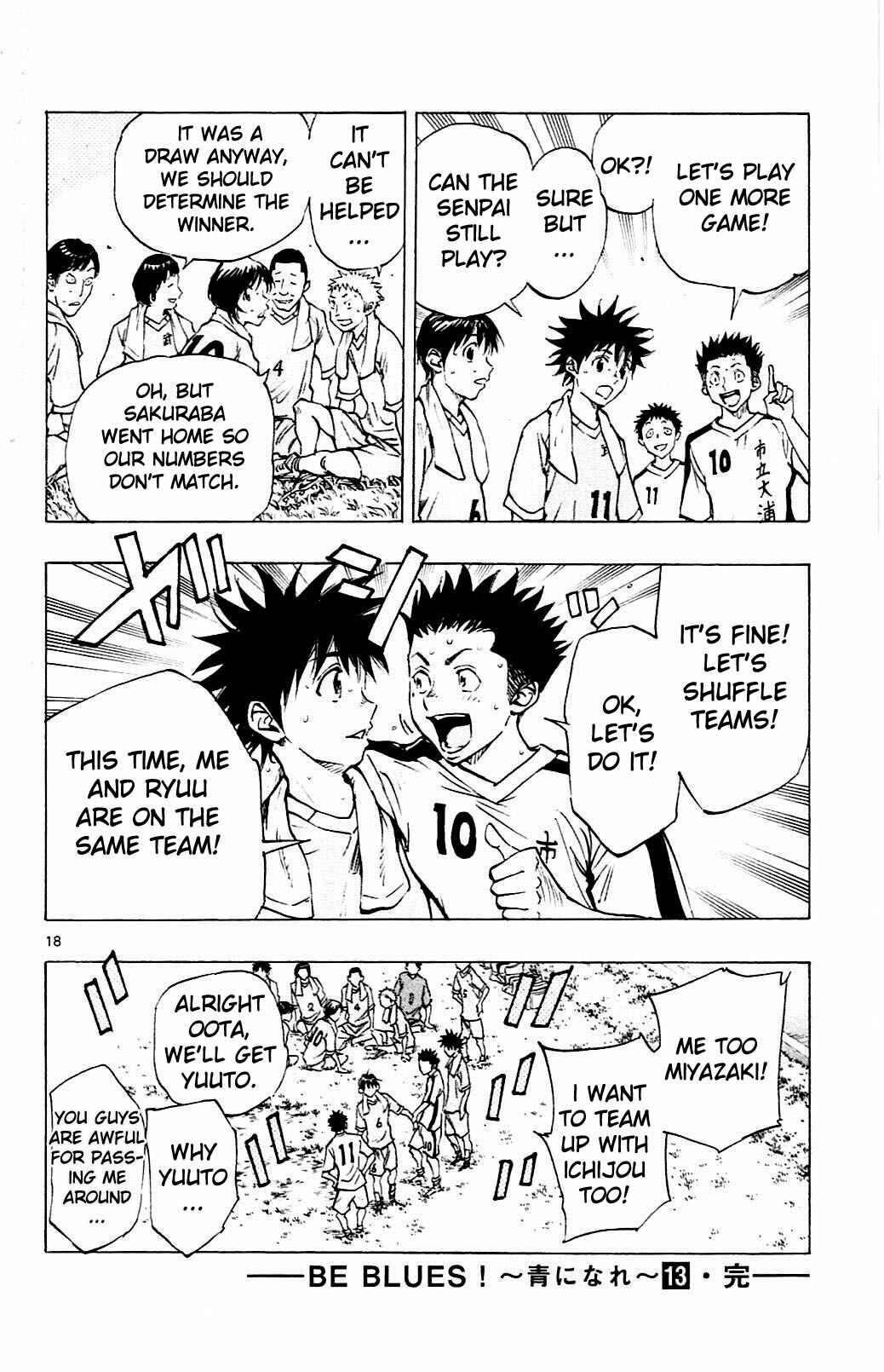 Page 16 Chapter 127 BE BLUES ~Ao ni Nare~