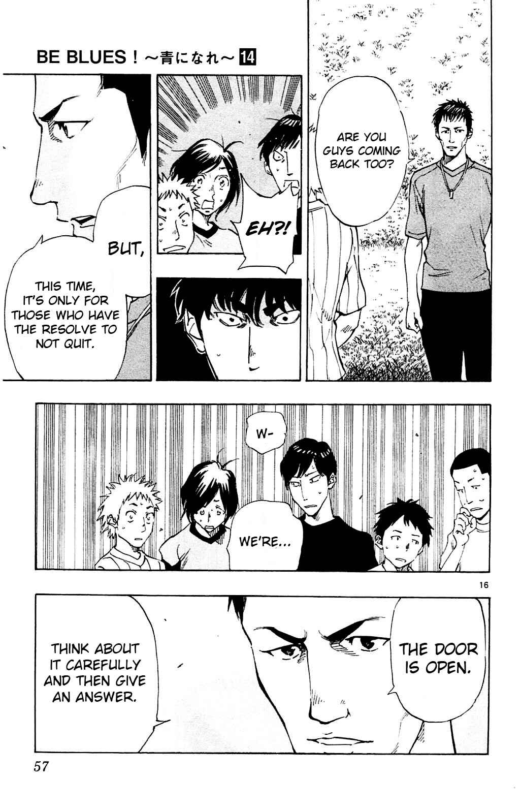 Page 17 Chapter 130 BE BLUES ~Ao ni Nare~