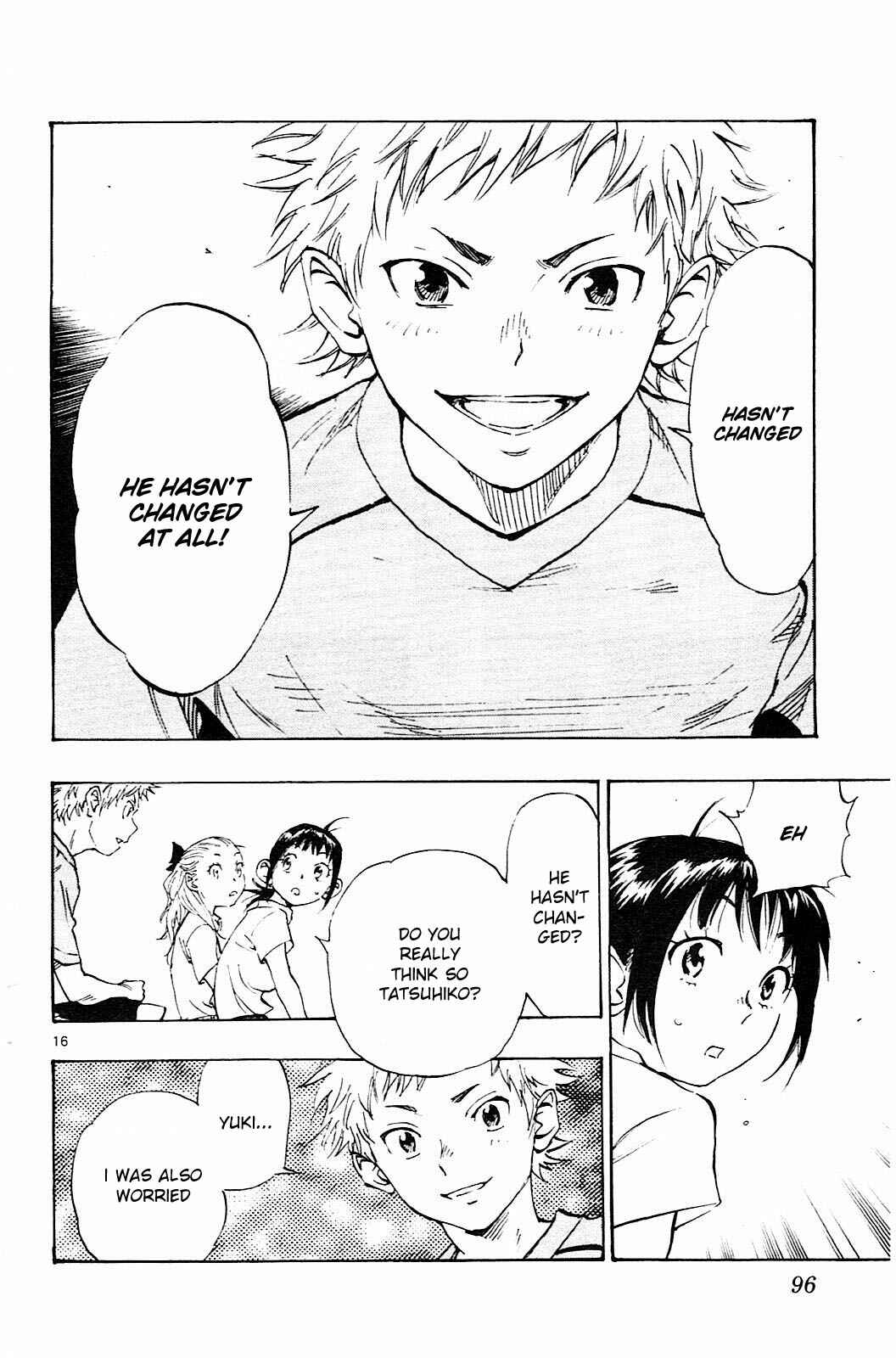 Page 16 Chapter 62 BE BLUES ~Ao ni Nare~