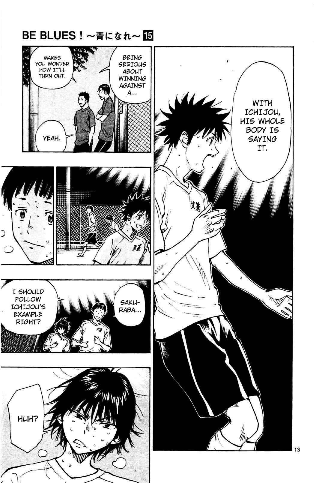 Page 13 Chapter 146 BE BLUES ~Ao ni Nare~