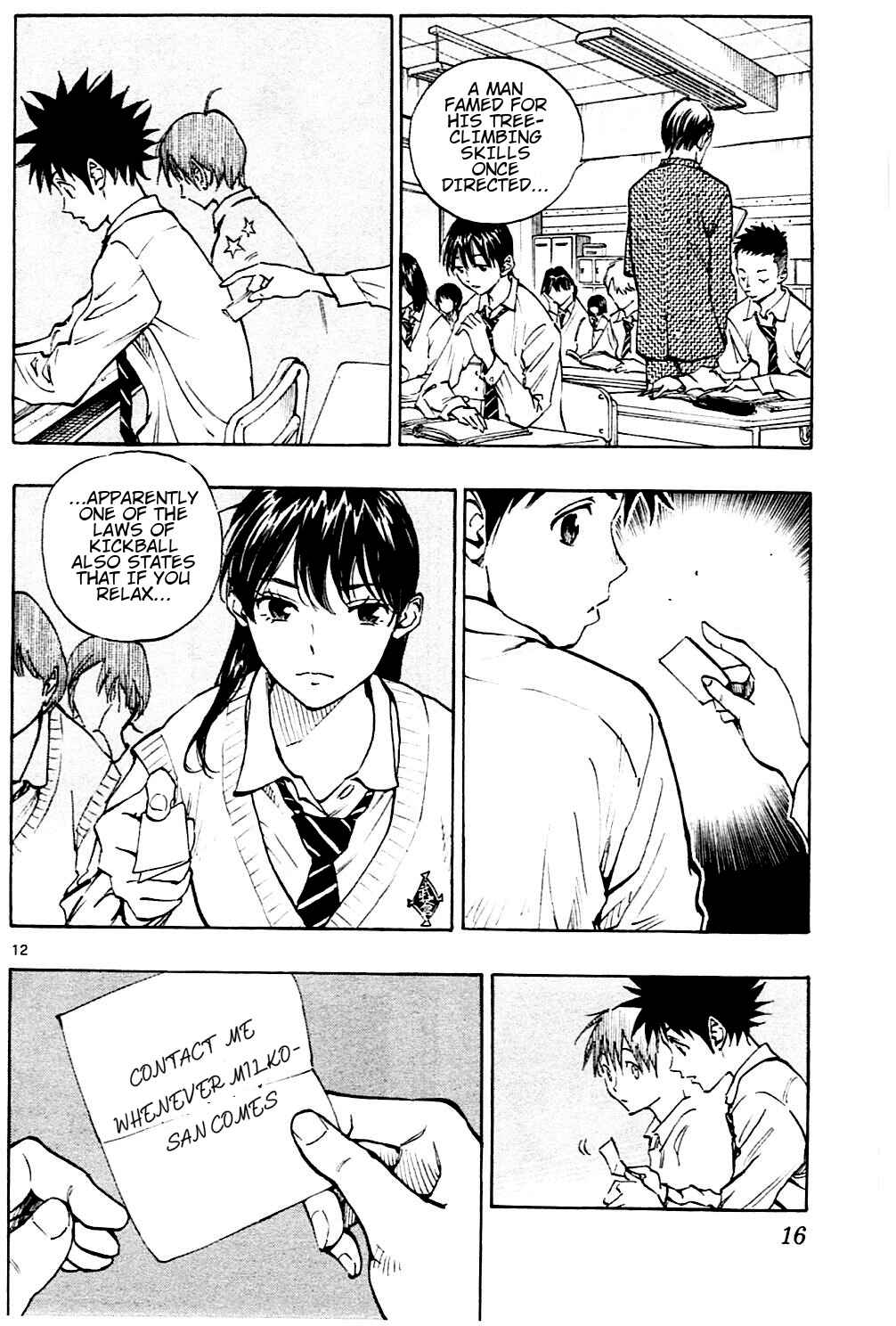 Page 12 Chapter 128 BE BLUES ~Ao ni Nare~