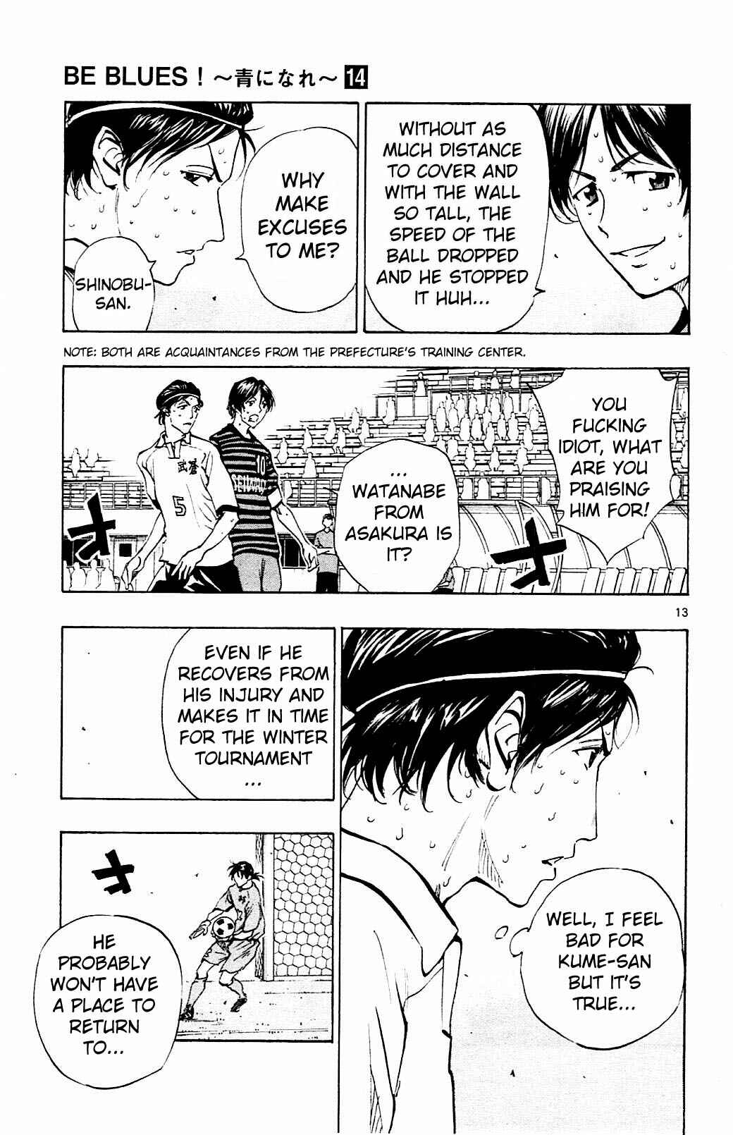 Page 11 Chapter 133 BE BLUES ~Ao ni Nare~