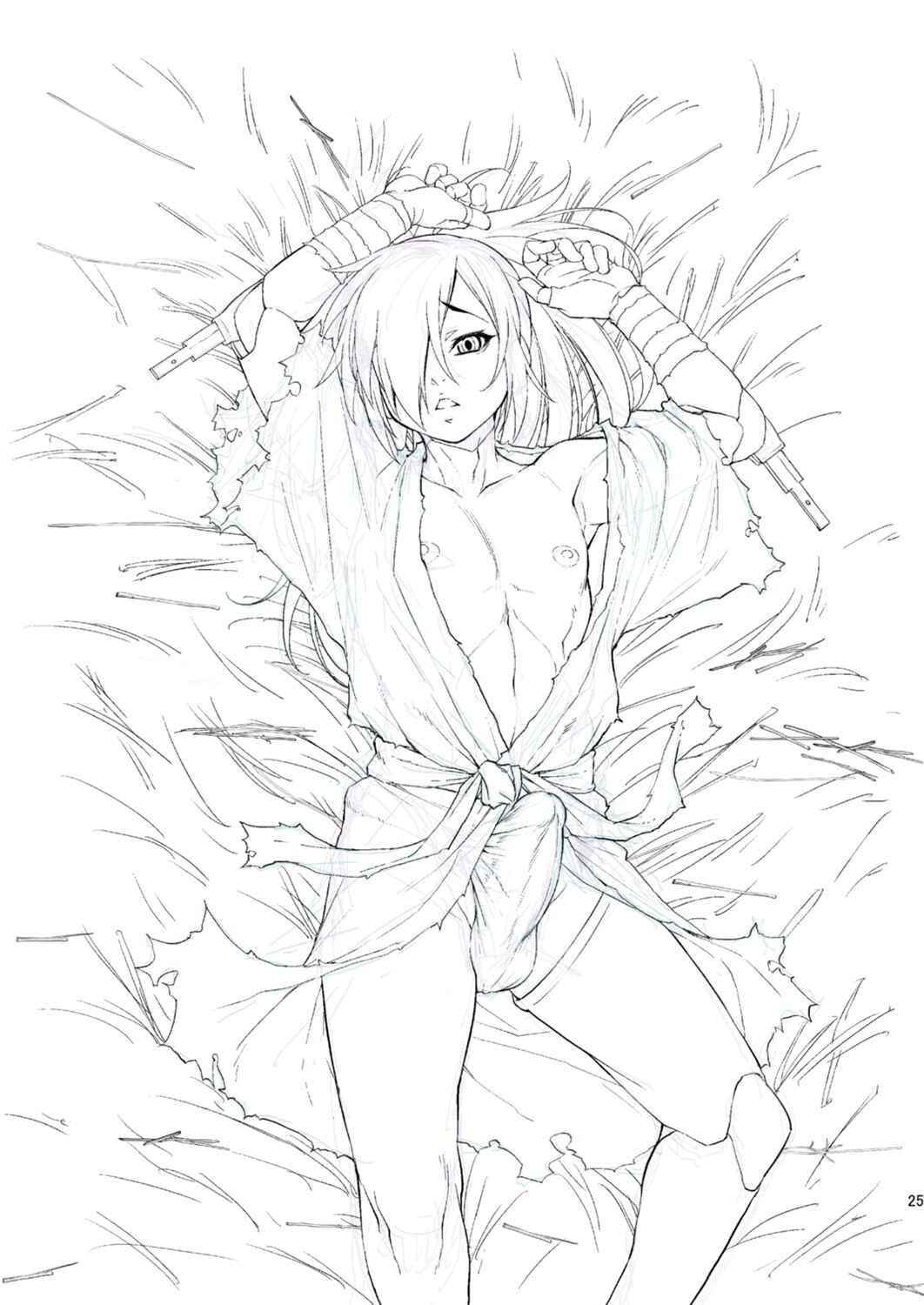 Page 25 Chapter Unknown_59c4 Chinpo ga Modotta Aniki to Futanari ni Nacchimatta Oira no Maki (Dororo)
