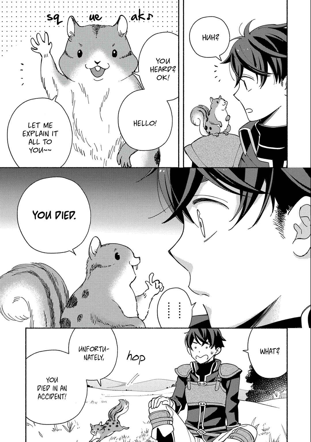 Page 10 Chapter 1 Mofumofu to Mukumuku to Isekai Hyouryuu Seikatsu ~Oishiu Gohan, Kami-sama, Kazoku-tsuki~