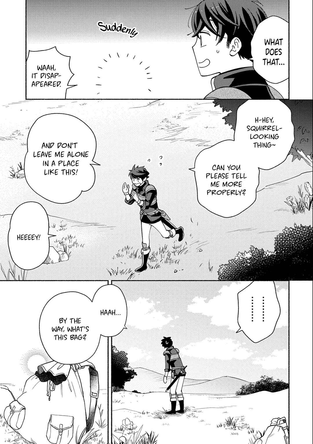 Page 12 Chapter 1 Mofumofu to Mukumuku to Isekai Hyouryuu Seikatsu ~Oishiu Gohan, Kami-sama, Kazoku-tsuki~