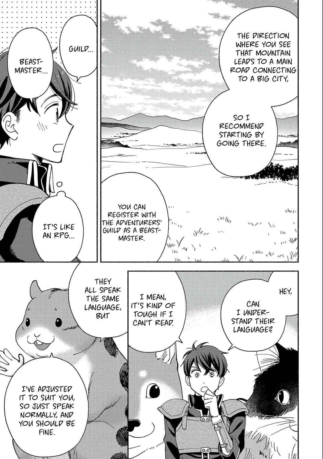 Page 26 Chapter 1 Mofumofu to Mukumuku to Isekai Hyouryuu Seikatsu ~Oishiu Gohan, Kami-sama, Kazoku-tsuki~