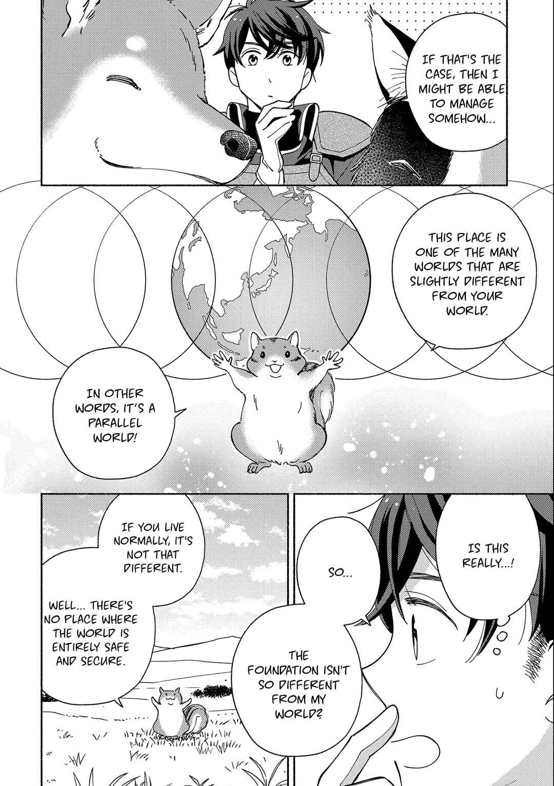 Page 27 Chapter 1 Mofumofu to Mukumuku to Isekai Hyouryuu Seikatsu ~Oishiu Gohan, Kami-sama, Kazoku-tsuki~