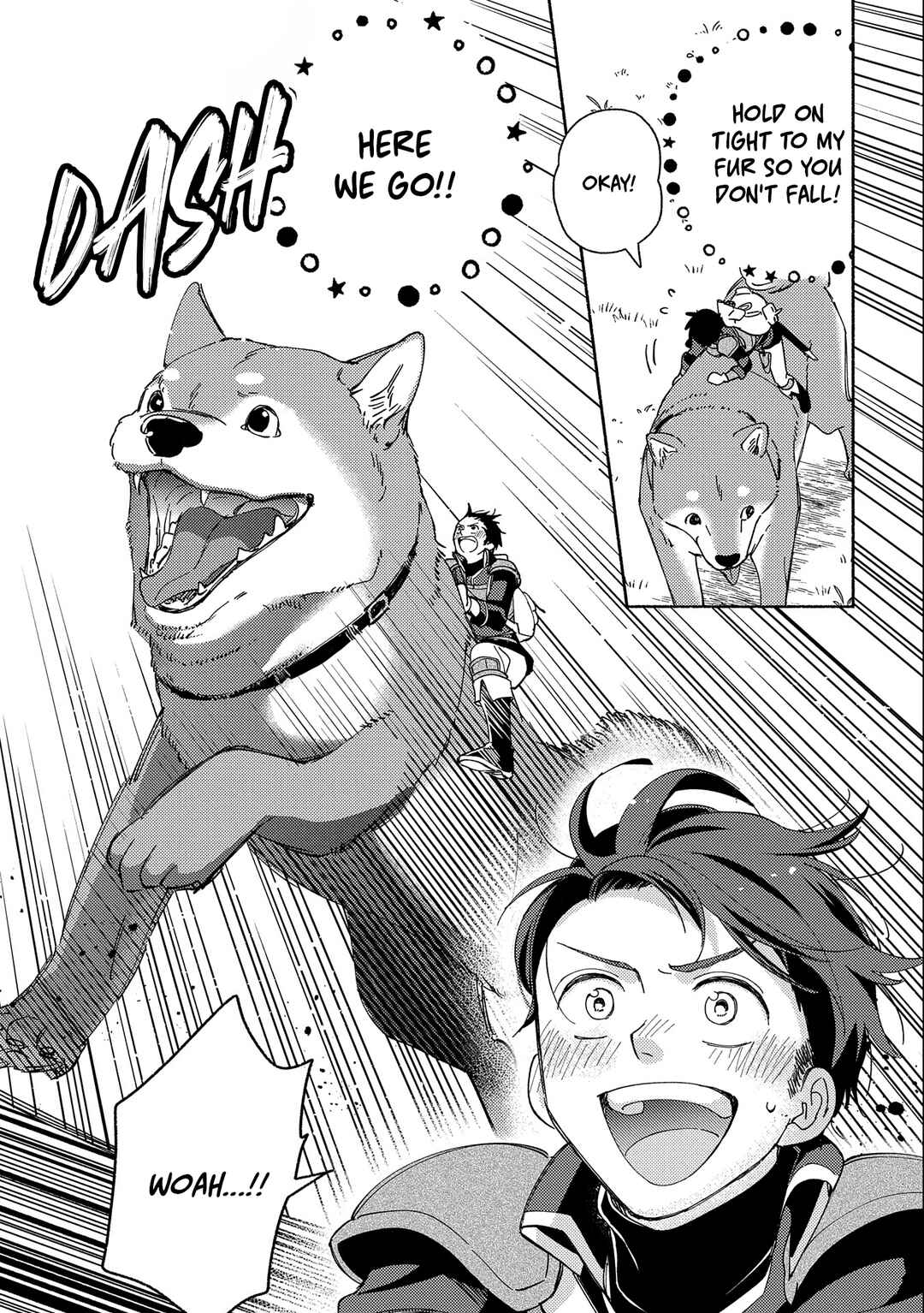 Page 36 Chapter 1 Mofumofu to Mukumuku to Isekai Hyouryuu Seikatsu ~Oishiu Gohan, Kami-sama, Kazoku-tsuki~