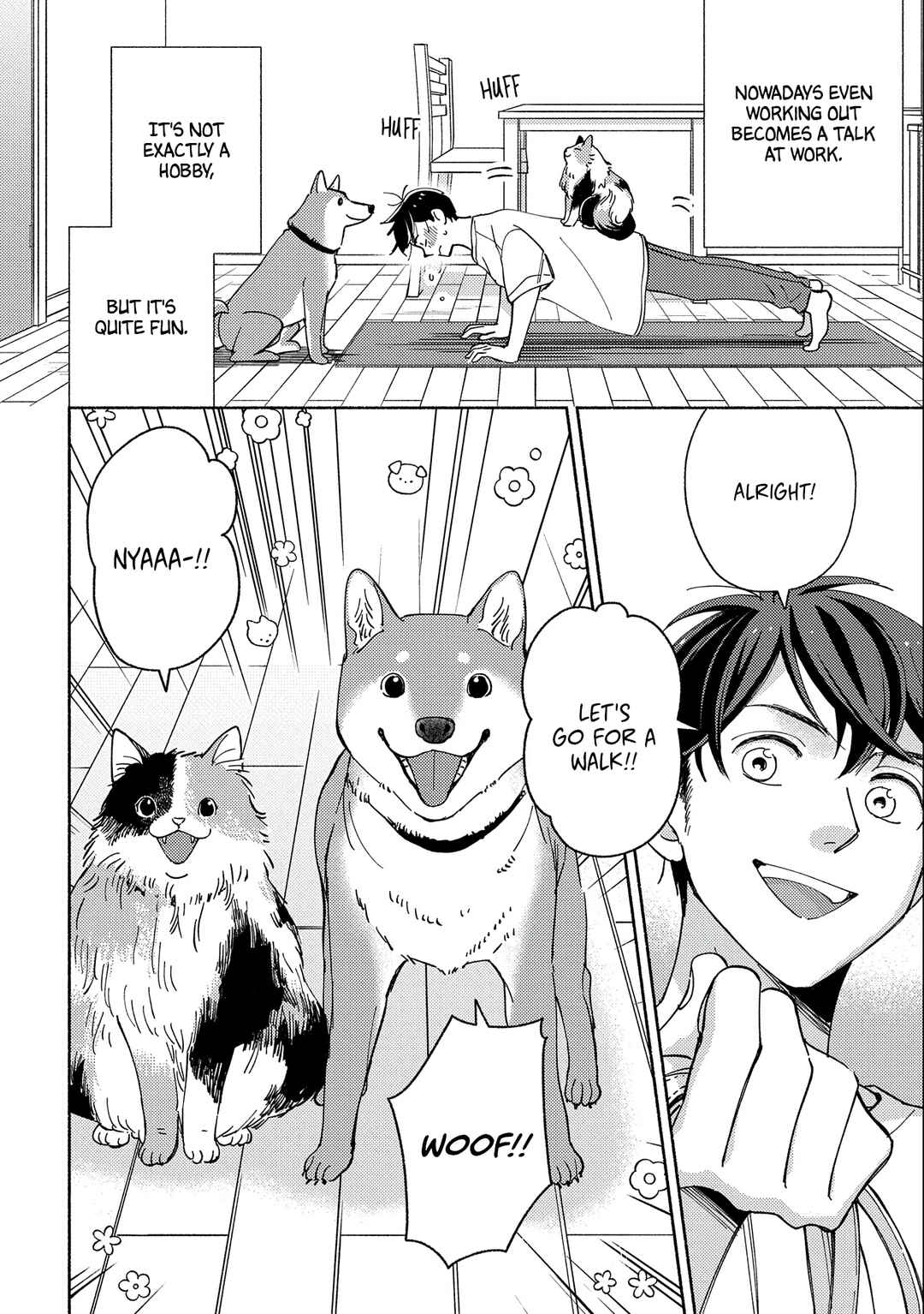 Page 5 Chapter 1 Mofumofu to Mukumuku to Isekai Hyouryuu Seikatsu ~Oishiu Gohan, Kami-sama, Kazoku-tsuki~