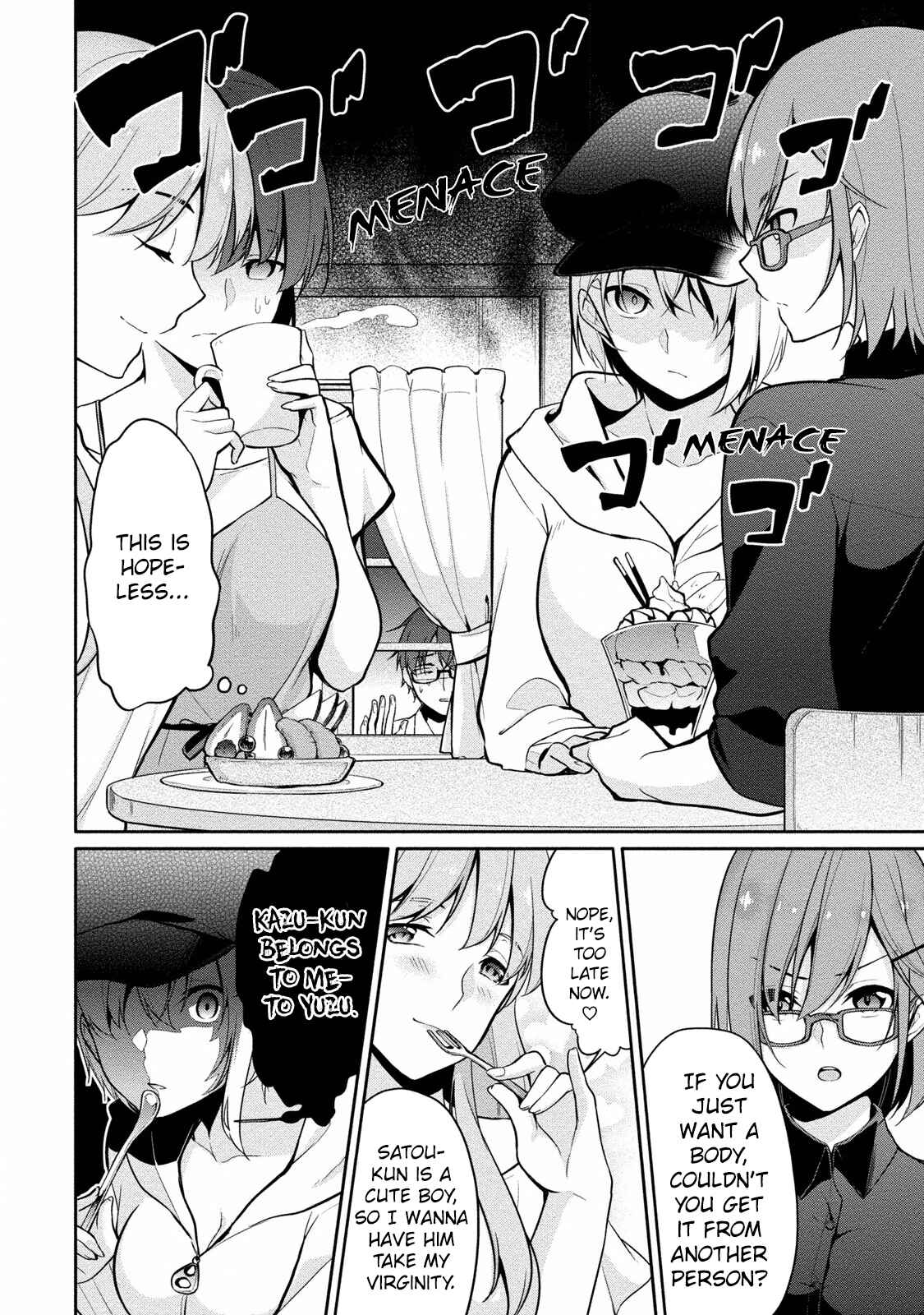 Page 8 Chapter 7 Satou-kun wa Nozoteiru.: Kami-sama App de Onna no Ko no Kokoro o Nozoitara do XX datta
