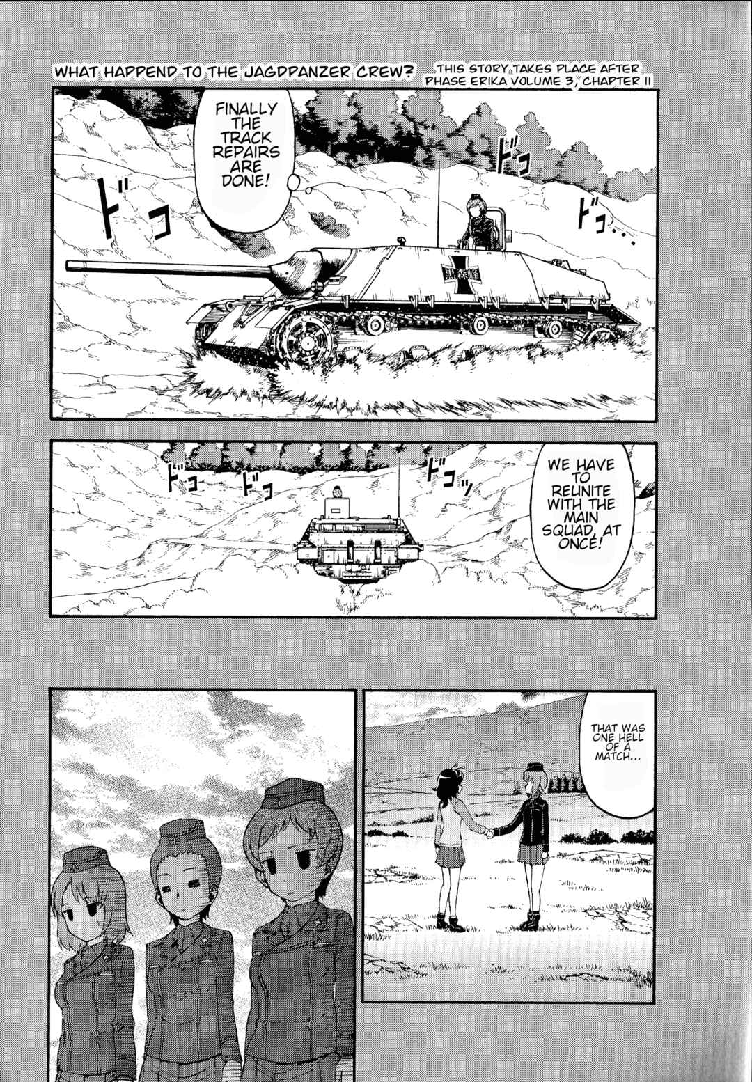 Page 4 Chapter 1.5 Girls und Panzer Phase Erika - Anecdotes and other side stories