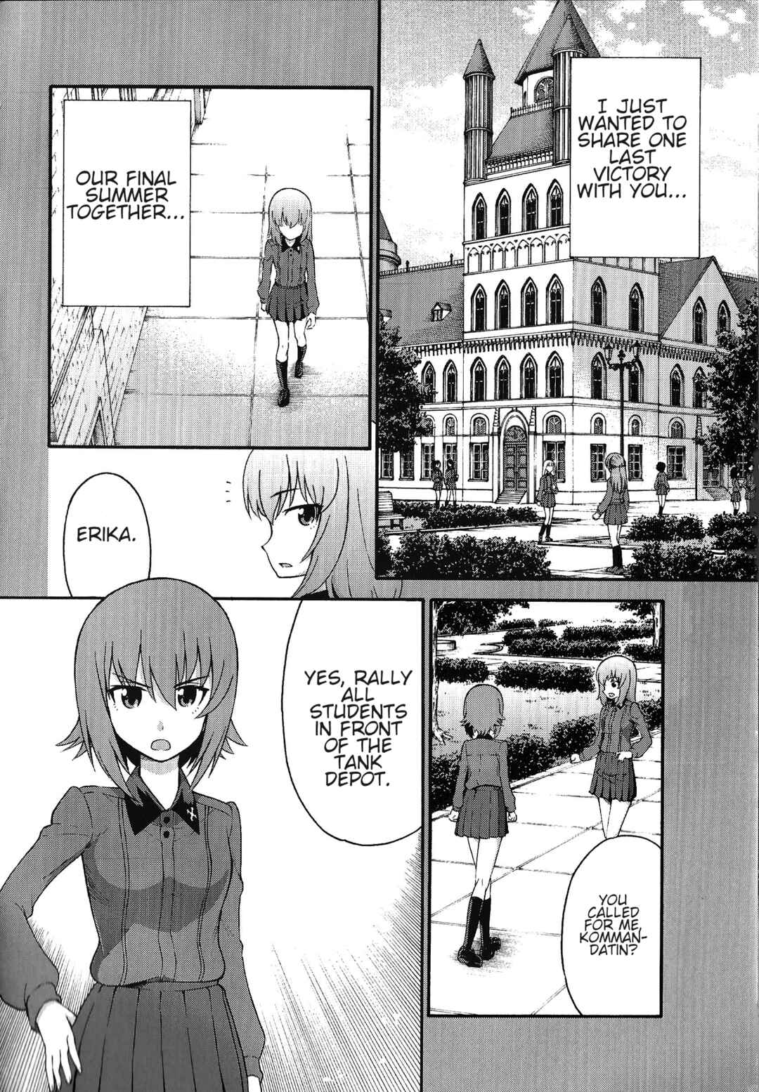 Page 8 Chapter 4 Girls und Panzer Phase Erika - Anecdotes and other side stories
