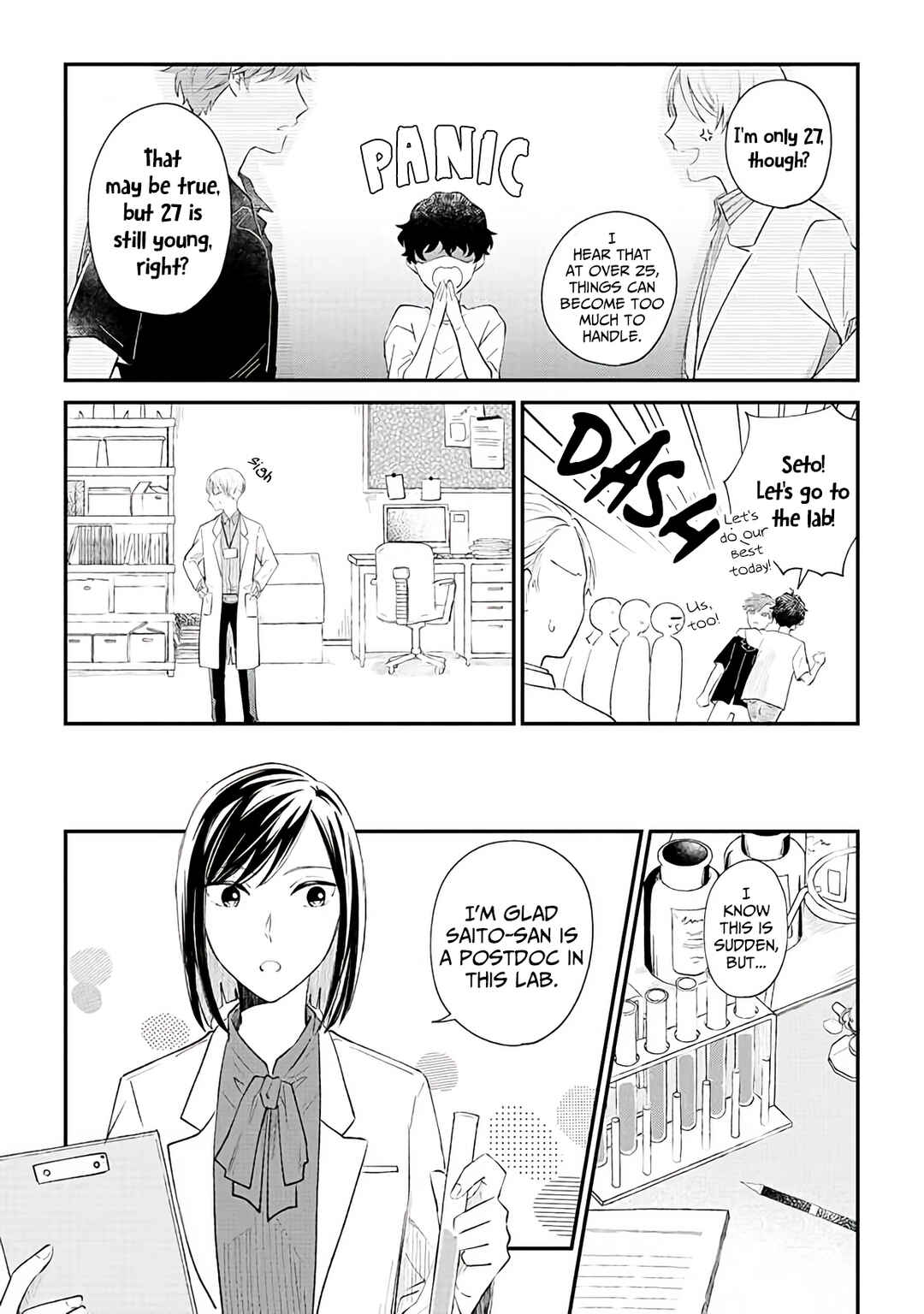 Page 4 Chapter 2 Ten-kun wa Mada Kotae wo Shiranai