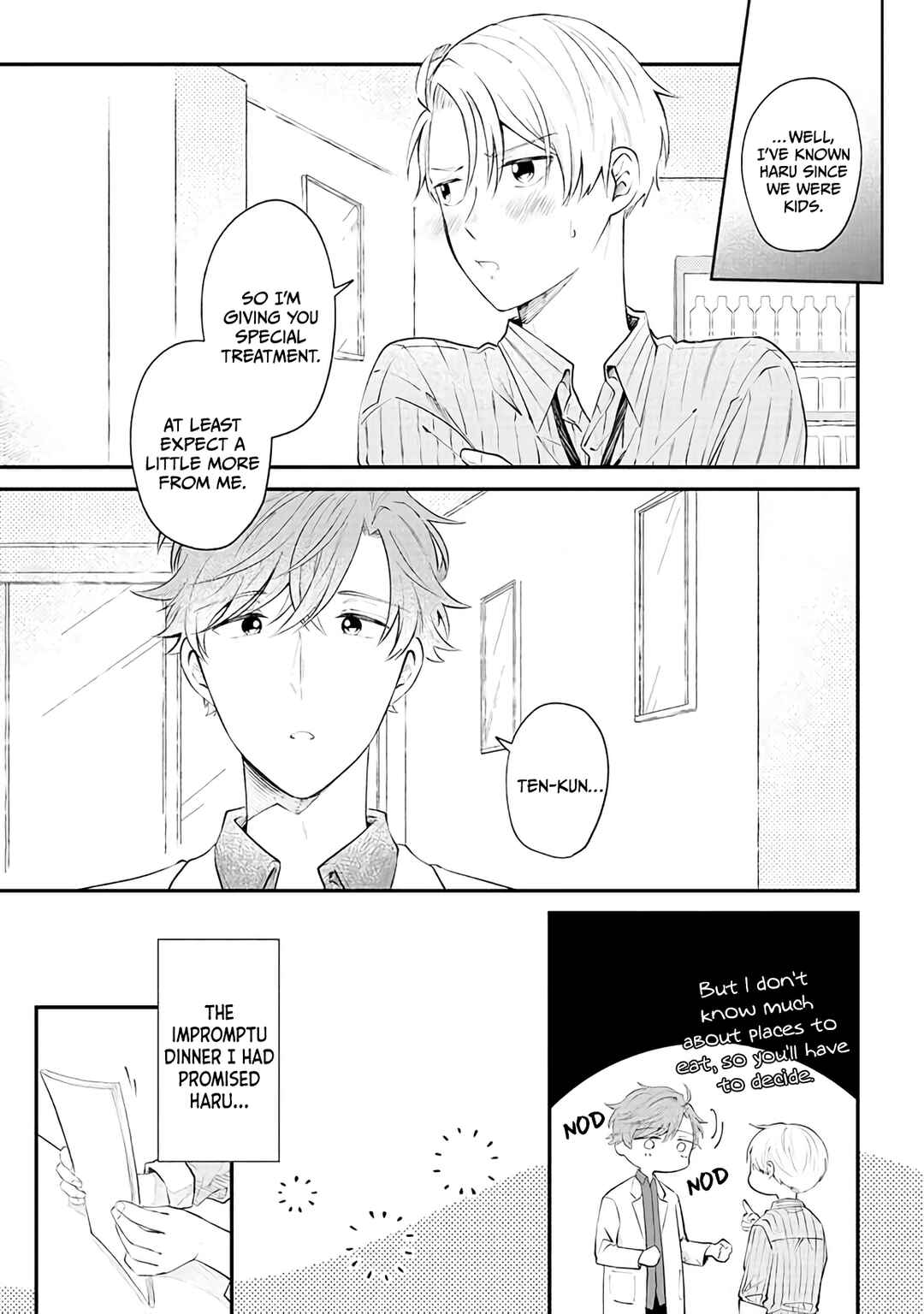 Page 12 Chapter 4 Ten-kun wa Mada Kotae wo Shiranai