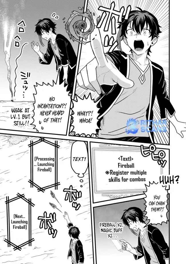 Page 17 Chapter 2.2 Zen Jidou Mahou [Auto Magic] no Cost Performance Musou - Seichou Speed ga Chou Osoi to Tsuihou Sareta ga, Houchishite mo Keikenchi ga Atsumaru Mitai Desu