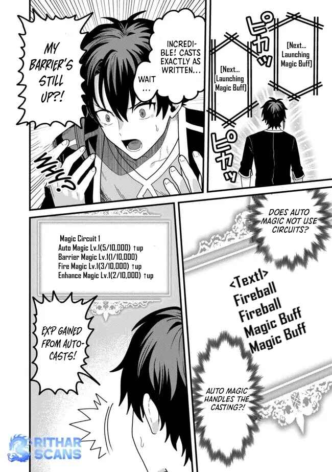 Page 18 Chapter 2.2 Zen Jidou Mahou [Auto Magic] no Cost Performance Musou - Seichou Speed ga Chou Osoi to Tsuihou Sareta ga, Houchishite mo Keikenchi ga Atsumaru Mitai Desu