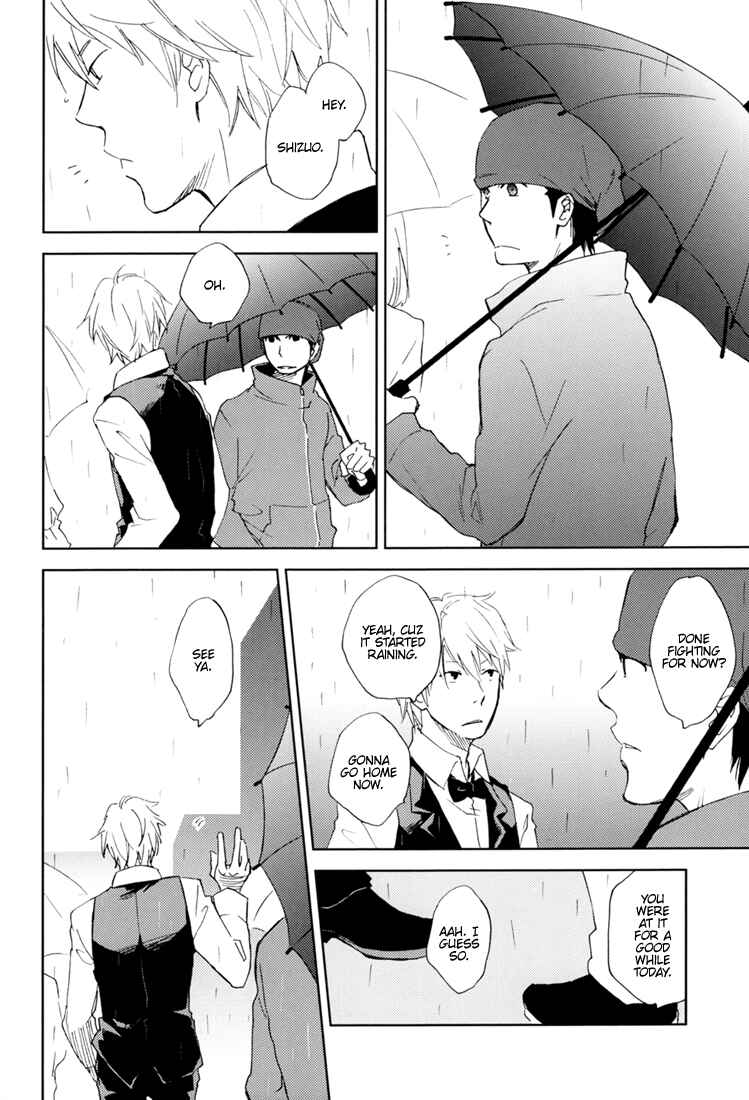 Page 16 Chapter Unknown_1500 Durarara!! - The World Is Relatively Simple (Doujinshi)