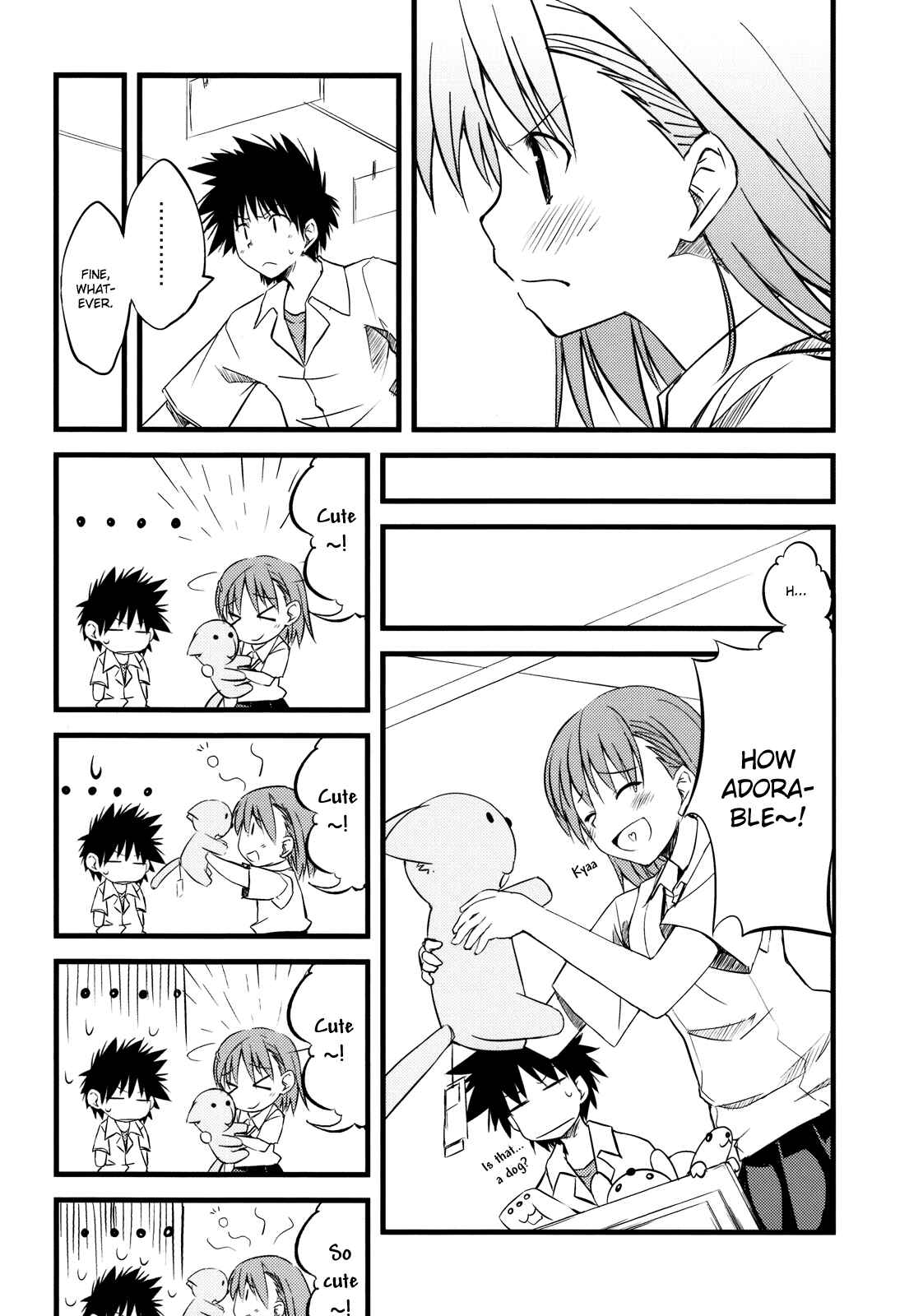 Page 8 Chapter 3 Toaru Kagaku no Railgun - Ichaicha Railgun! (Doujinshi)