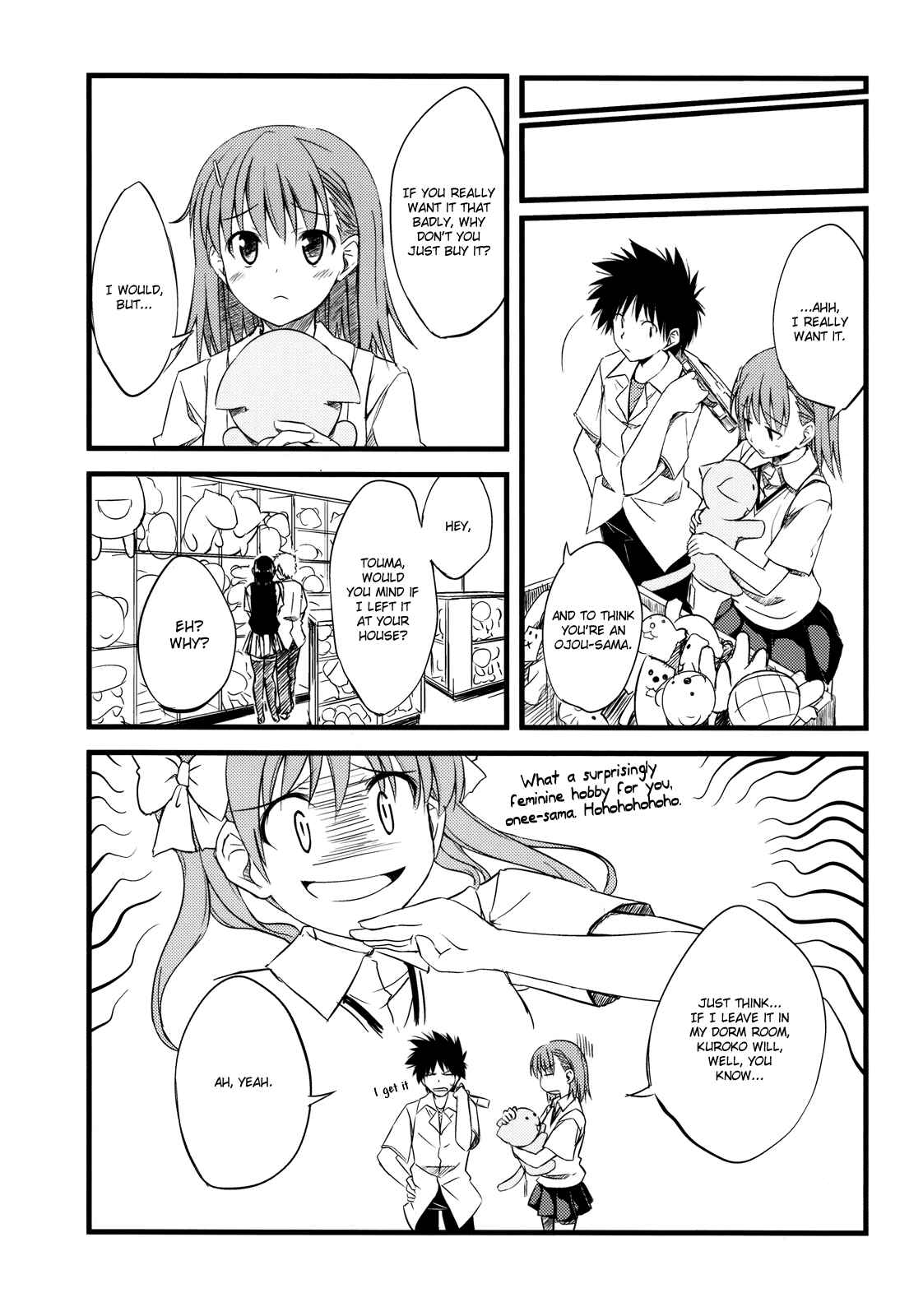 Page 9 Chapter 3 Toaru Kagaku no Railgun - Ichaicha Railgun! (Doujinshi)
