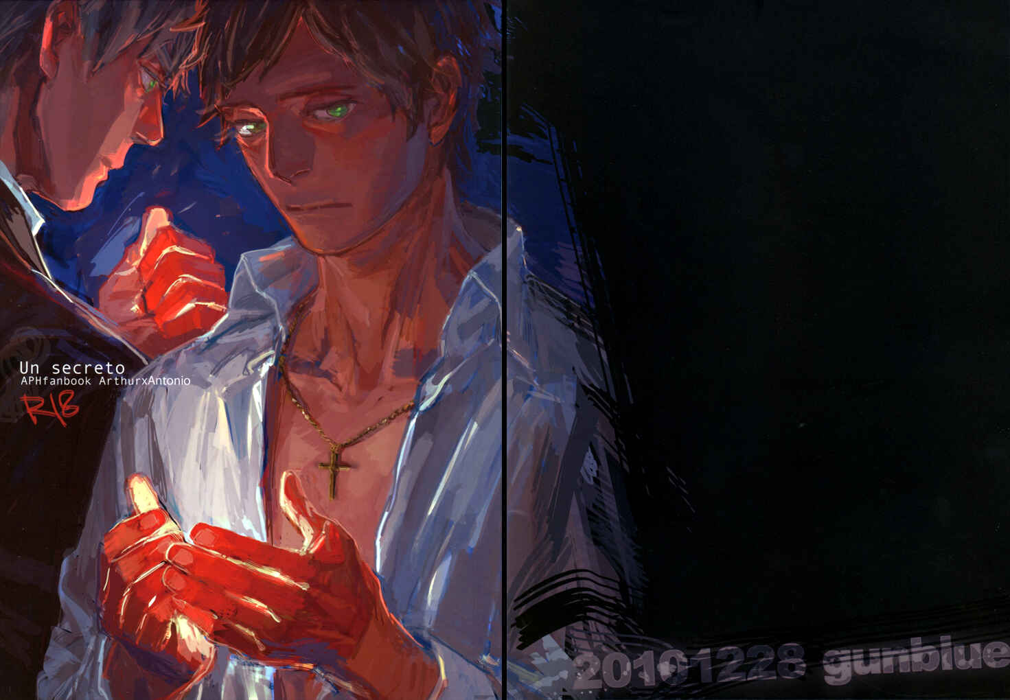 Page 1 Chapter Unknown_b1f5 Hetalia - Un Secreto (Doujinshi)
