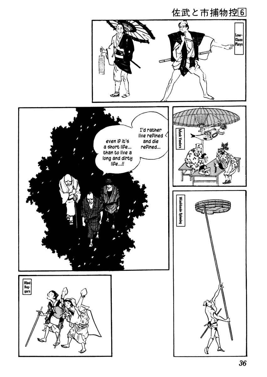 Page 37 Chapter 30 Sabu and Ichi Torimonohikae