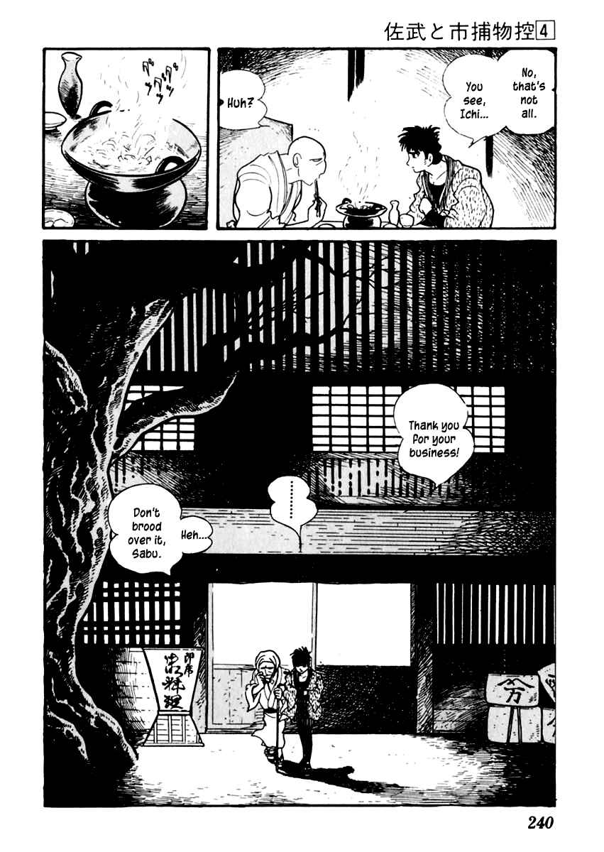 Page 20 Chapter 22 Sabu and Ichi Torimonohikae
